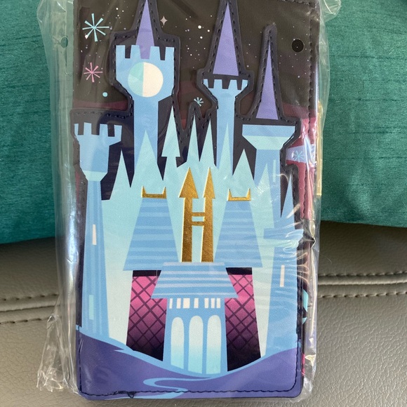 Loungefly Disney Cinderella Castle Series Mini Backpack & Wallet - Picture 7 of 9